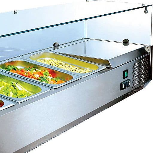 Витрина холодильная для ингредиентов Koreco VRX 1800-330 (335I)