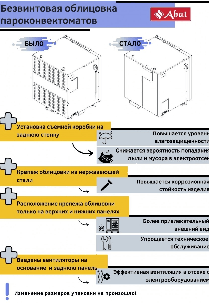 Пароконвектомат Abat ПКА 6-1/1ПП2 (11000007069)