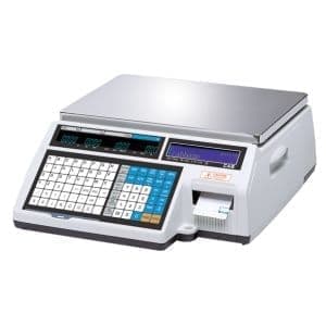 Весы торговые с печатью этикеток CAS CL5000-15B TCP/IP