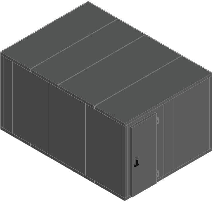 Камера холодильная Polair КХН-21,48 (2860х4060х2200) 80мм