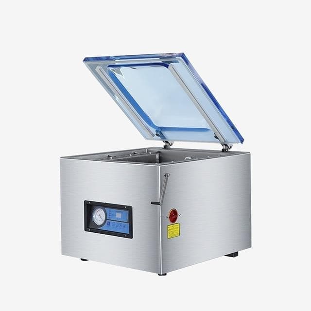 Настольный вакуумный упаковщик Hualian Machinery HVC-410T/2A-G нерж, газ