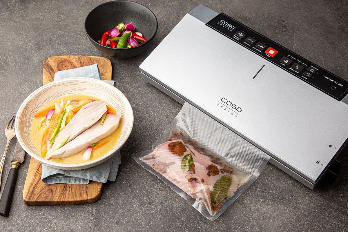 Вакуумный упаковщик бескамерный CASO GourmetVAC 380