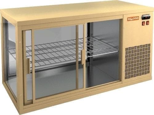Витрина холодильная Hicold VRL 1100 R Beige