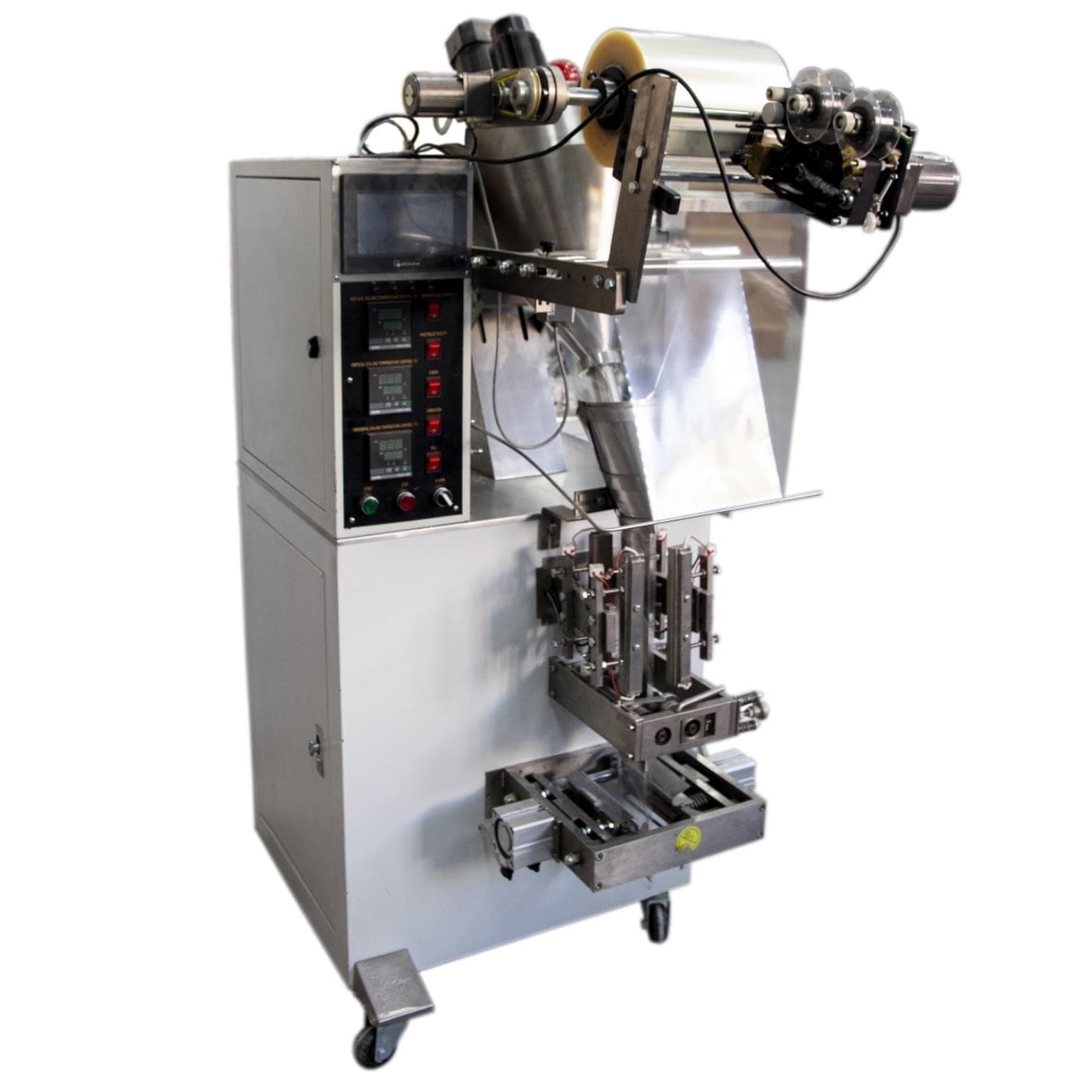 Машина для упаковки трудно-сыпучих продуктов и порошков Hualian Machinery DXDF-500A