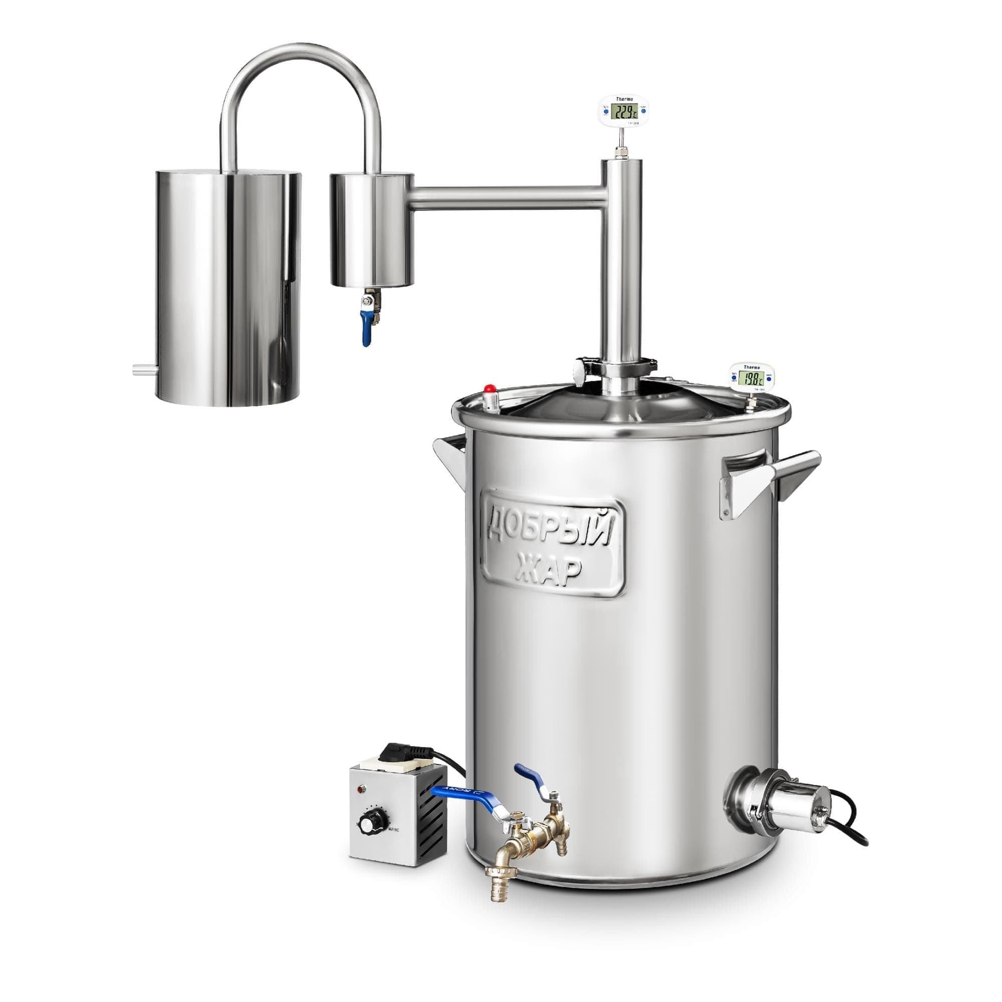 Самогонный аппарат Добрый Жар Домашний, 30 литров ТЭН