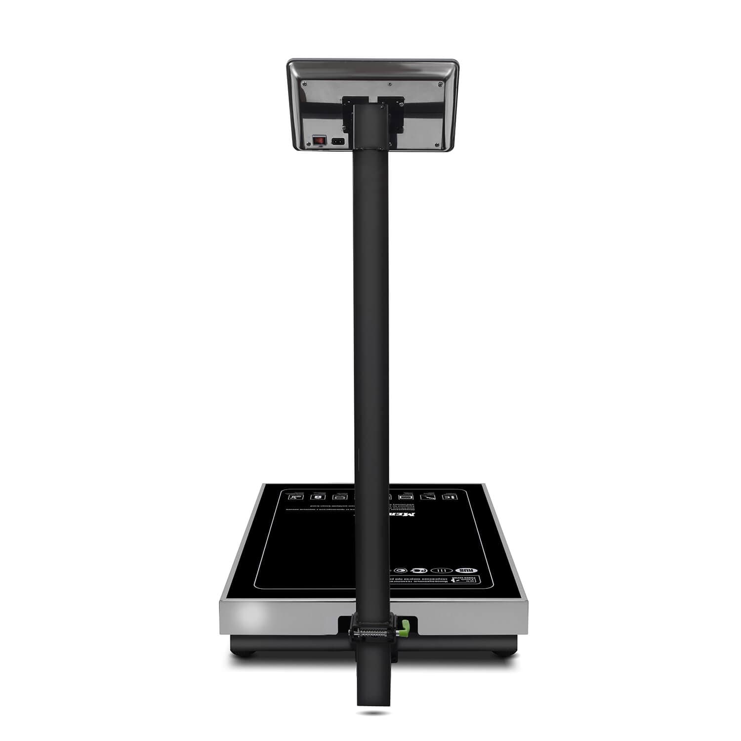 Весы торговые напольные M-ER 333 ACLP-300.50/100 "TRADER" расчет стоимости LCD