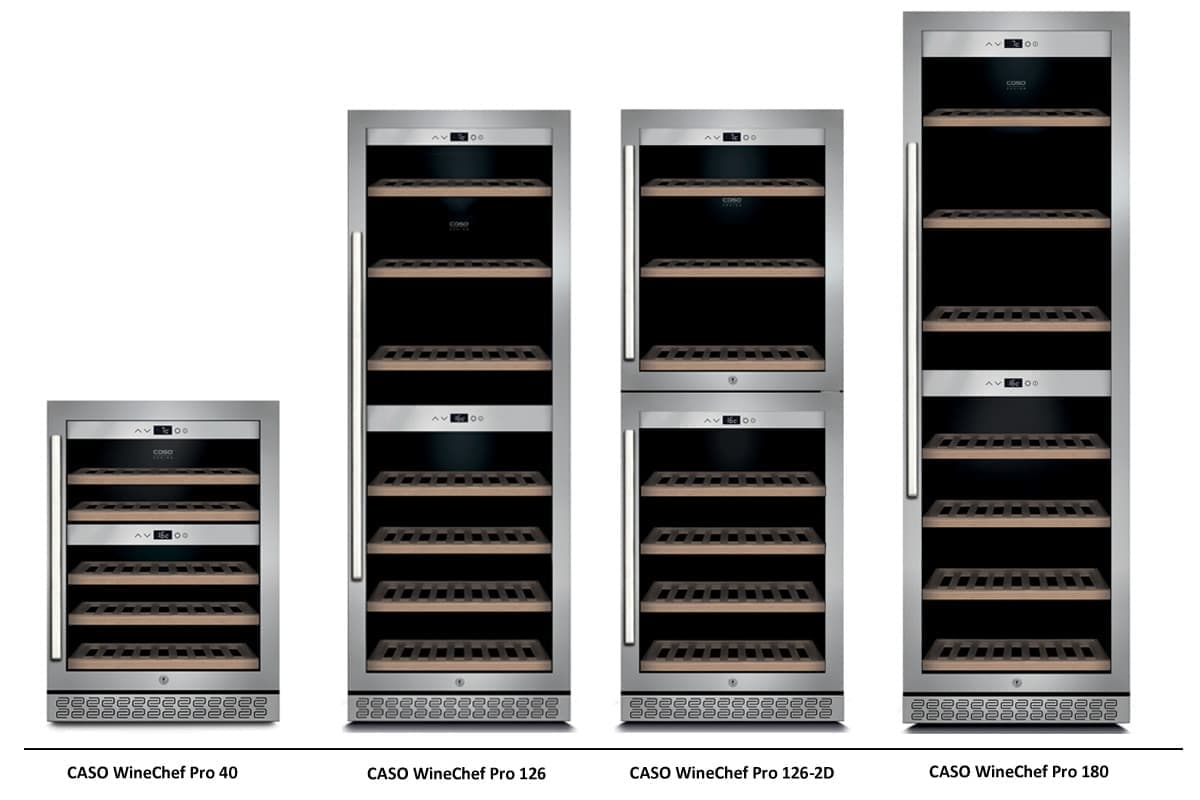 Шкаф винный CASO WineChef Pro 126-2D