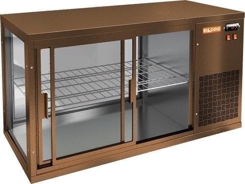 Витрина холодильная Hicold VRL 900 R Bronze