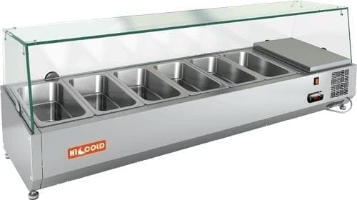 Витрина холодильная для ингредиентов Hicold VRX 1400
