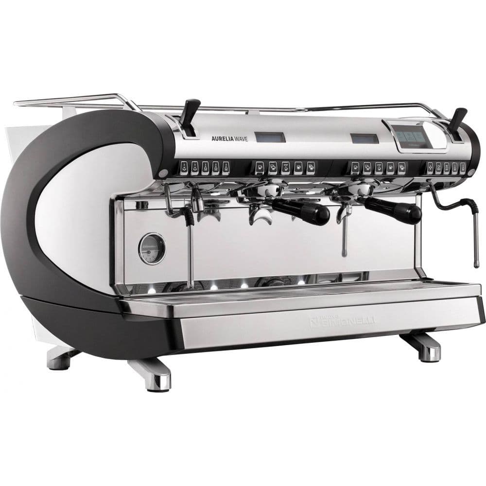 Кофемашина рожковая Nuova Simonelli Aurelia WAVE T3 2Gr высокие группы, черная
