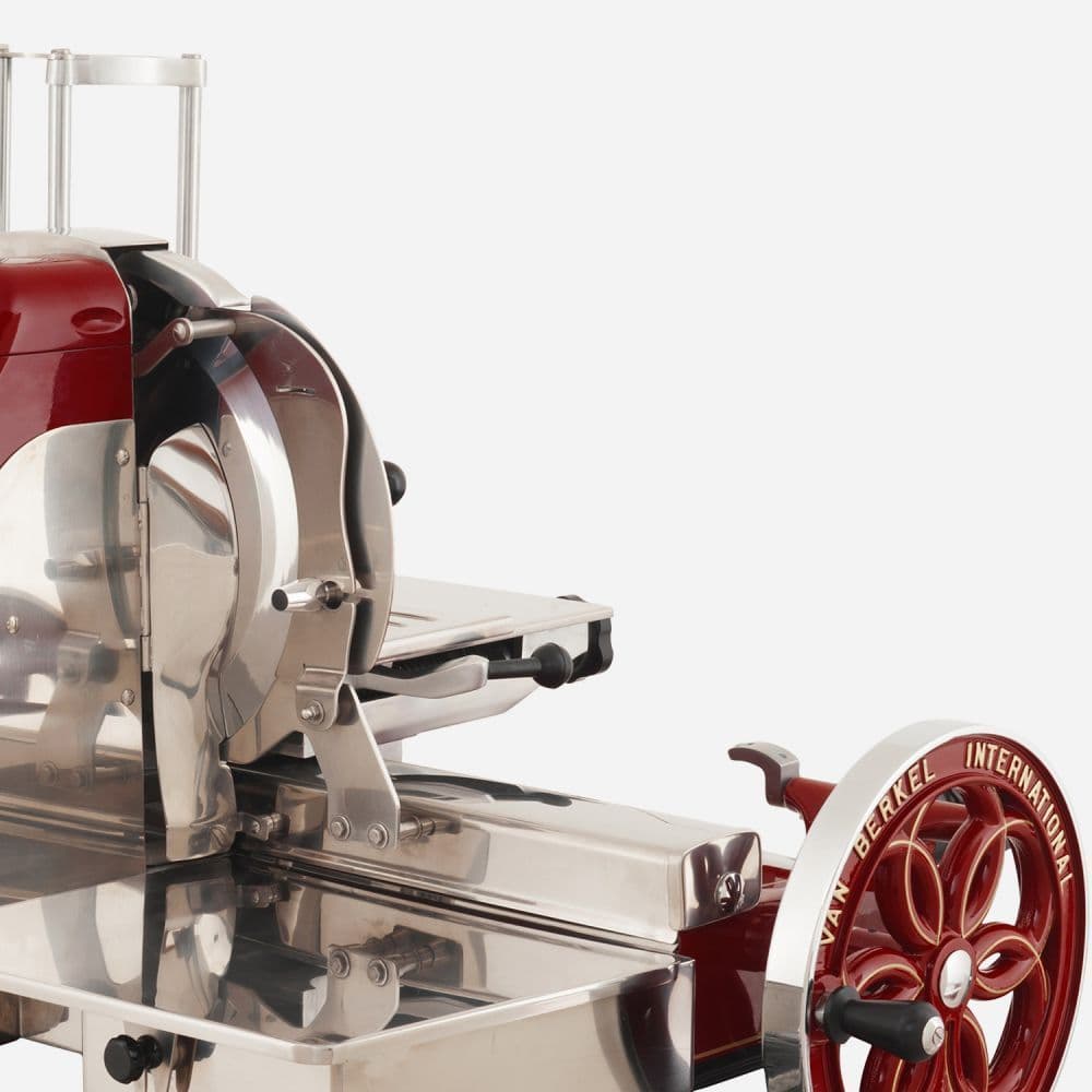 Слайсер Berkel Flywheel Volano B116, на подставке, красный