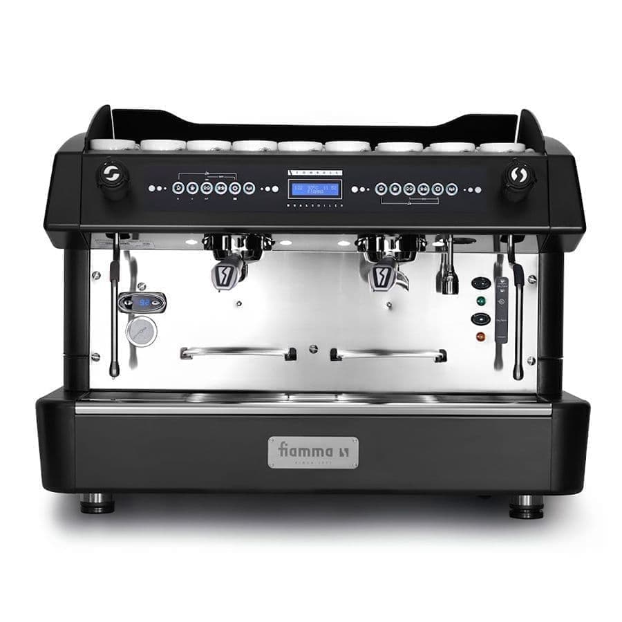 Кофемашина рожковая Fiamma Compass 2 DB TC Black