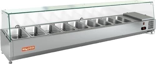 Витрина холодильная для ингредиентов Hicold VRX 2000