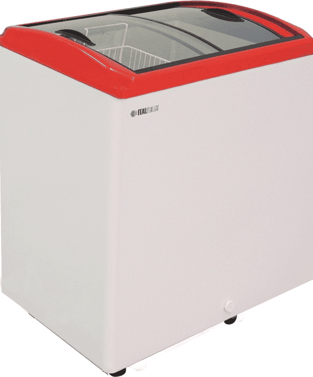 Ларь морозильный Italfrost CF200C (ЛВН 200 Г) красный