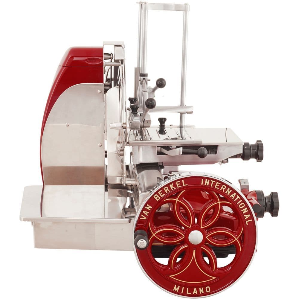 Слайсер Berkel Flywheel Volano B116, на подставке, красный