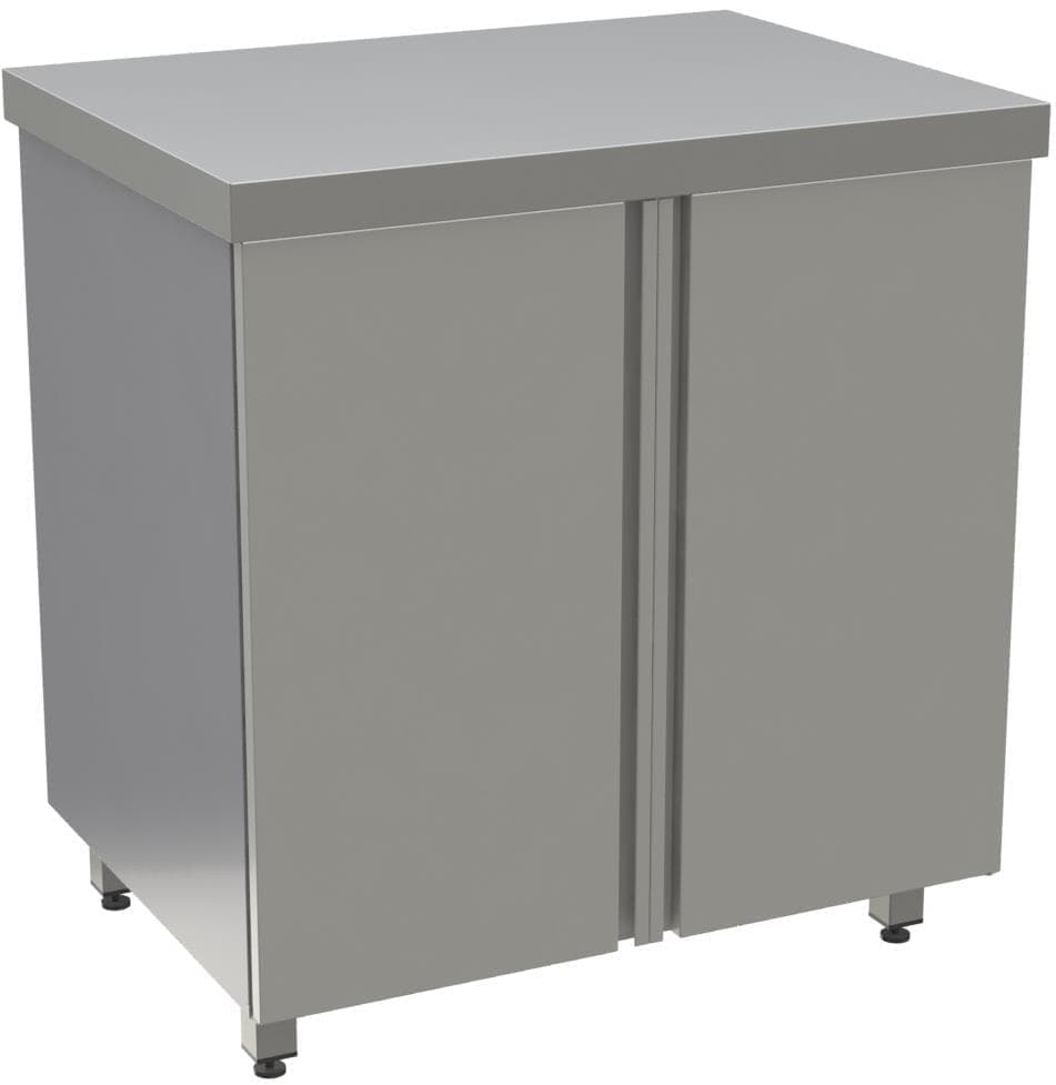Стол производственный закрытый распашные двери Restoinox СПЗР-15/7
