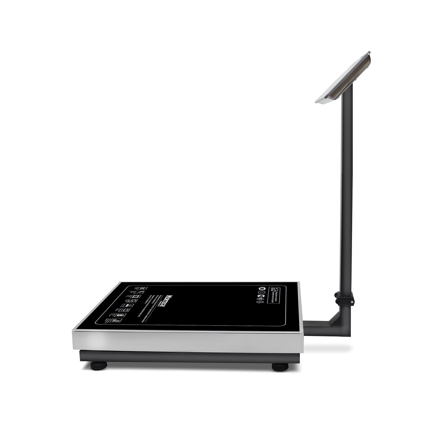 Весы торговые напольные M-ER 333 ACLP-150.20/50 "TRADER" расчет стоимости LCD