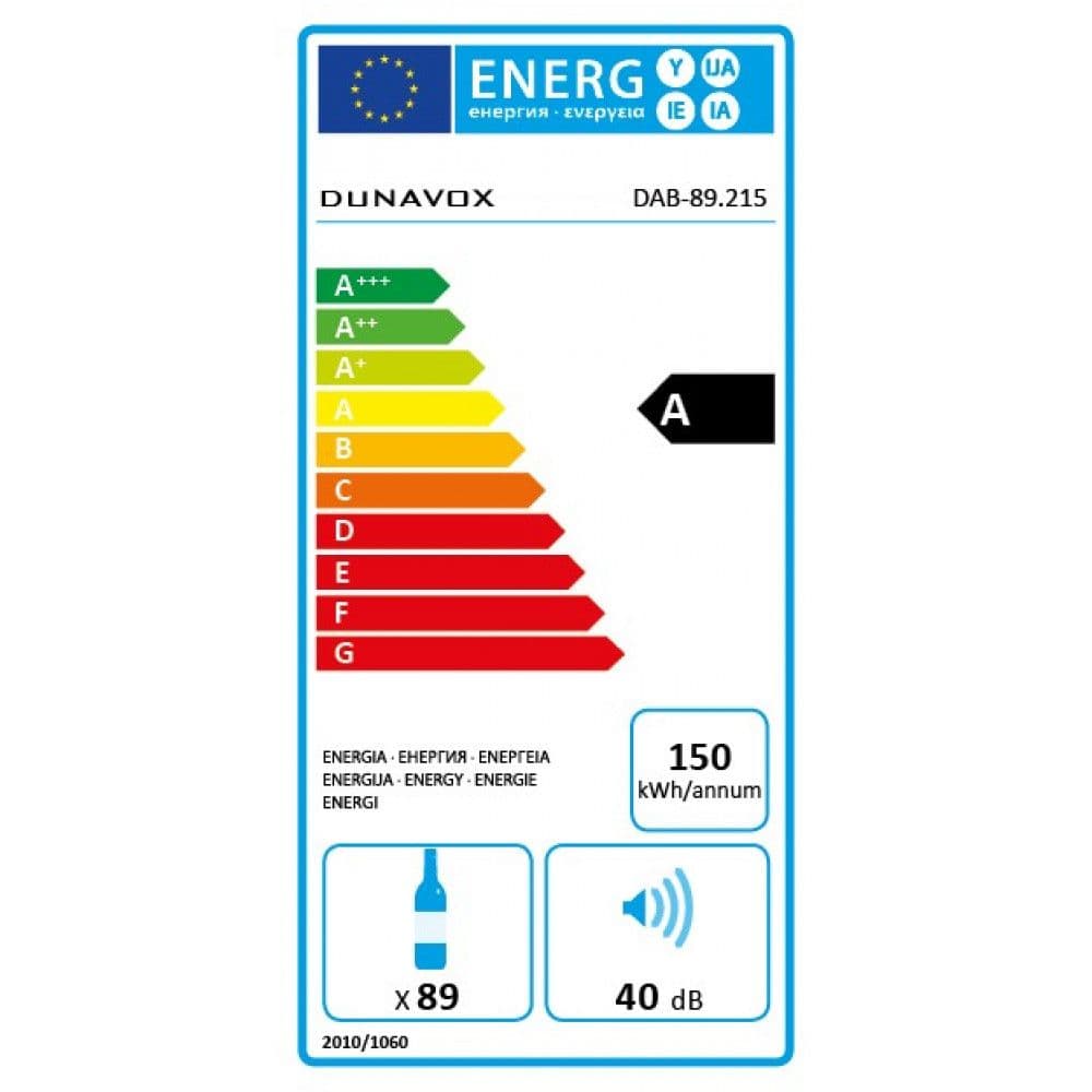 Шкаф винный Dunavox DAB-89.215DSS