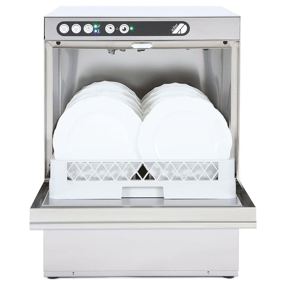 Фронтальная посудомоечная машина Adler ECO 50 DPPD 380В (помпа,дозатор)
