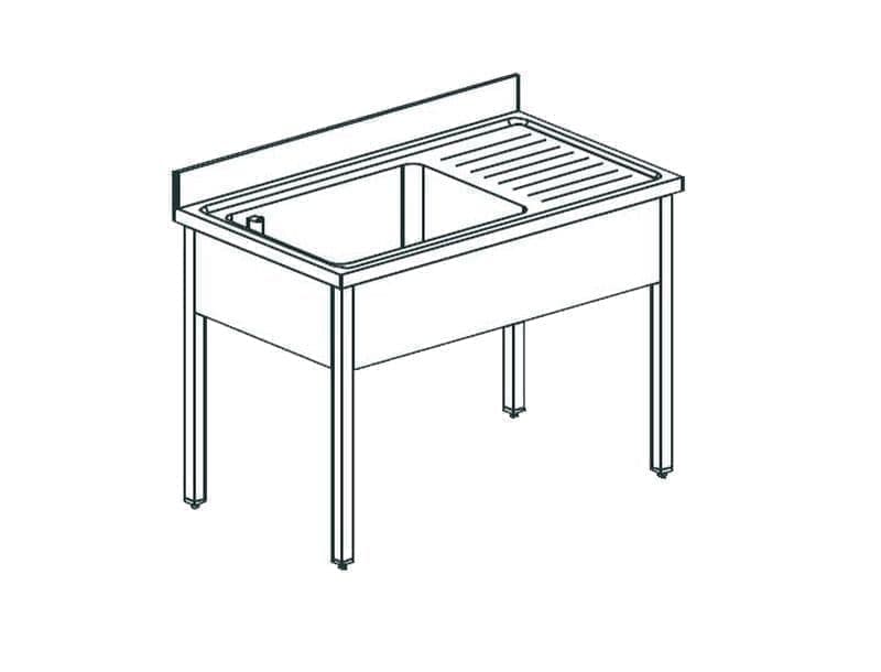 Ванна котломоечная Apach Chef Line LP187-115RW