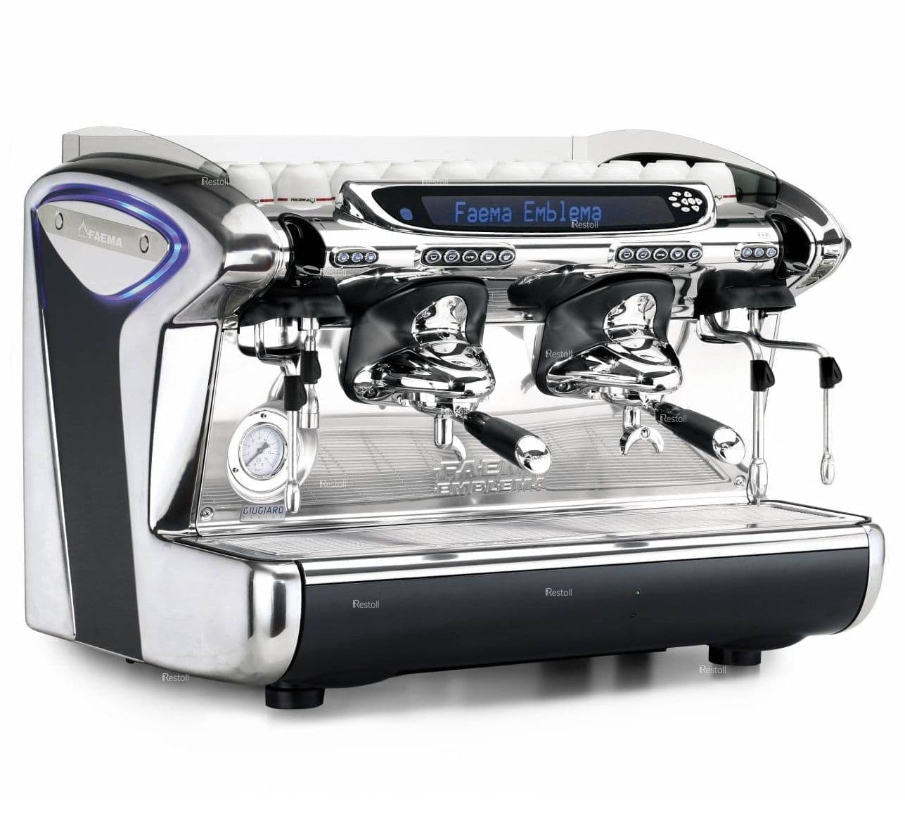 Кофемашина рожковая Faema EMBLEMA S/2 + подсветка