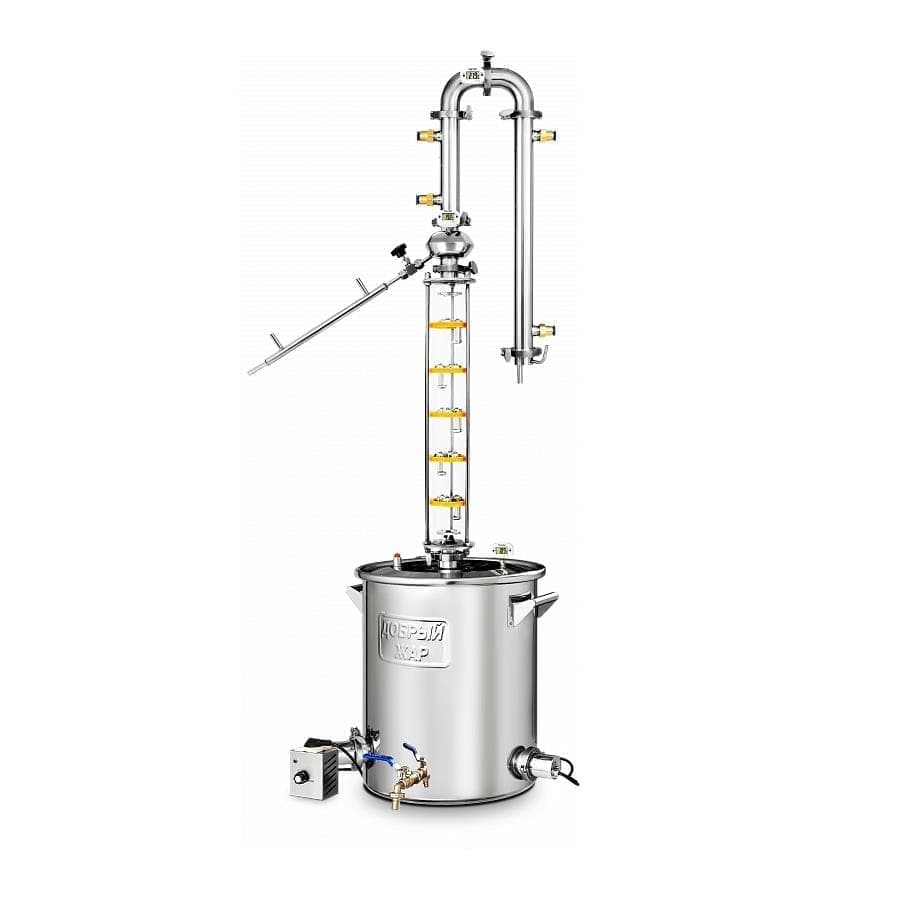 Самогонный аппарат Добрый Жар Титан, 40 литров ТЭН