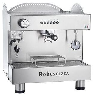 Кофемашина рожковая Robustezza BZB1EMIXIL высокая группа, экономайзер, подсветка, сталь