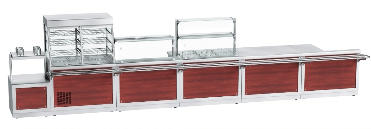 Прилавок для холодных закусок Abat ПВВ(Н)-70Х-07-НШ (21000003045)