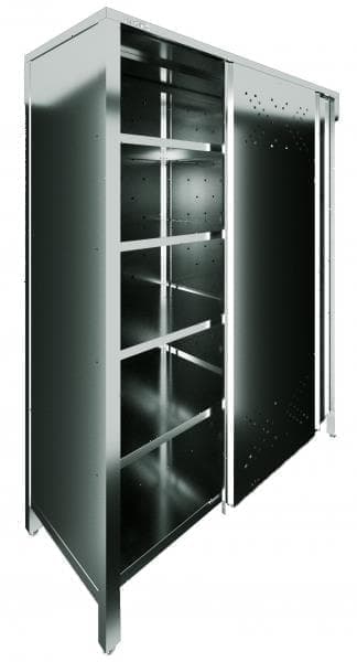 Шкаф кухонный двери купе Restoinox ШКК-15/6 4 полки