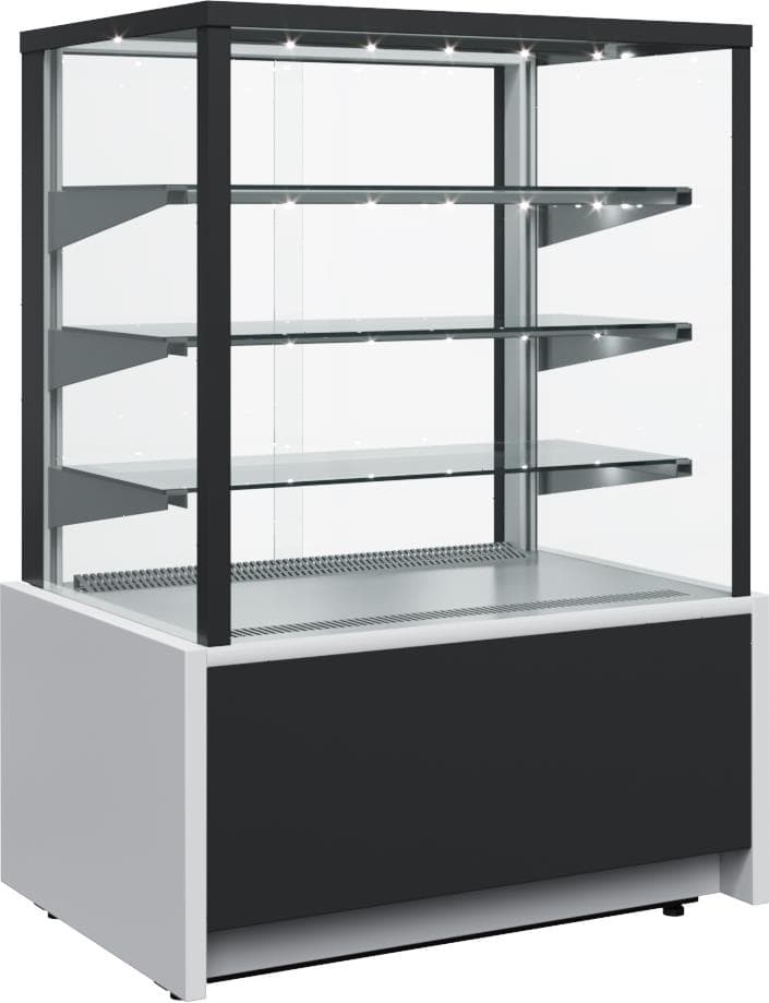 Витрина кондитерская Carboma KC70 VM 1,3-1 (ВХСв-1,3д Cube) 0102-0109