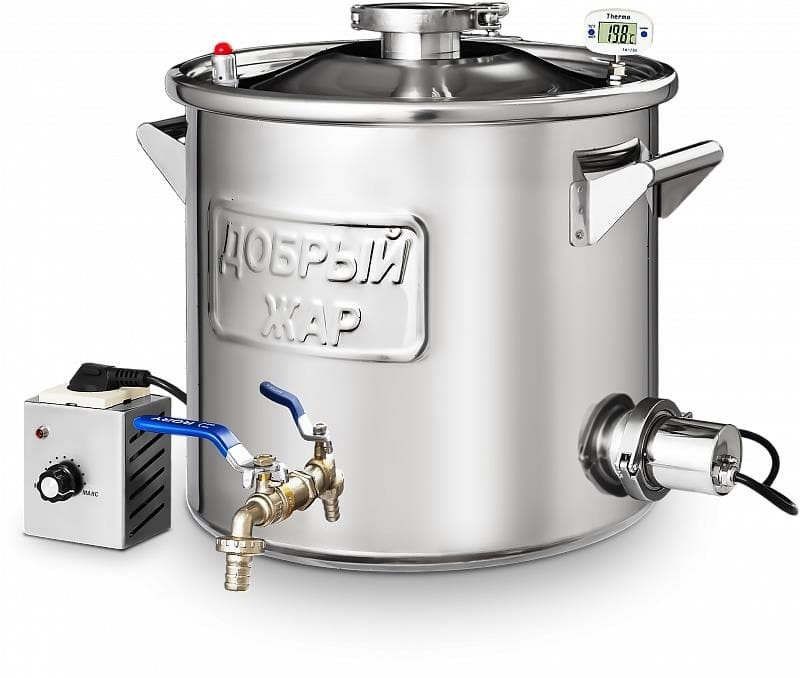 Самогонный аппарат Добрый Жар Дачный, 20 литров ТЭН
