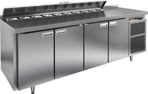 Стол холодильный (саладетта) Hicold SL2-1111GN (1/6) с крышкой