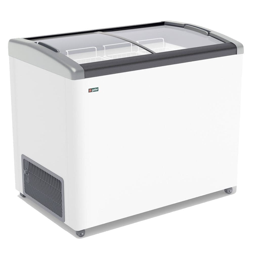 Ларь морозильный Gellar FG 375 E (FG 350 E) серый