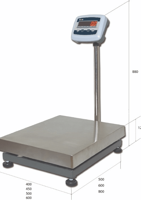 Весы торговые напольные MAS PM1E-150-5060