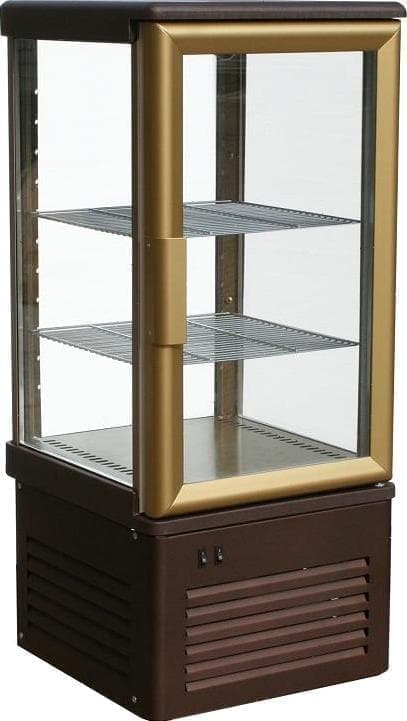 Витрина кондитерская Carboma R120C (D4 VM 120-1) Inox (0430)
