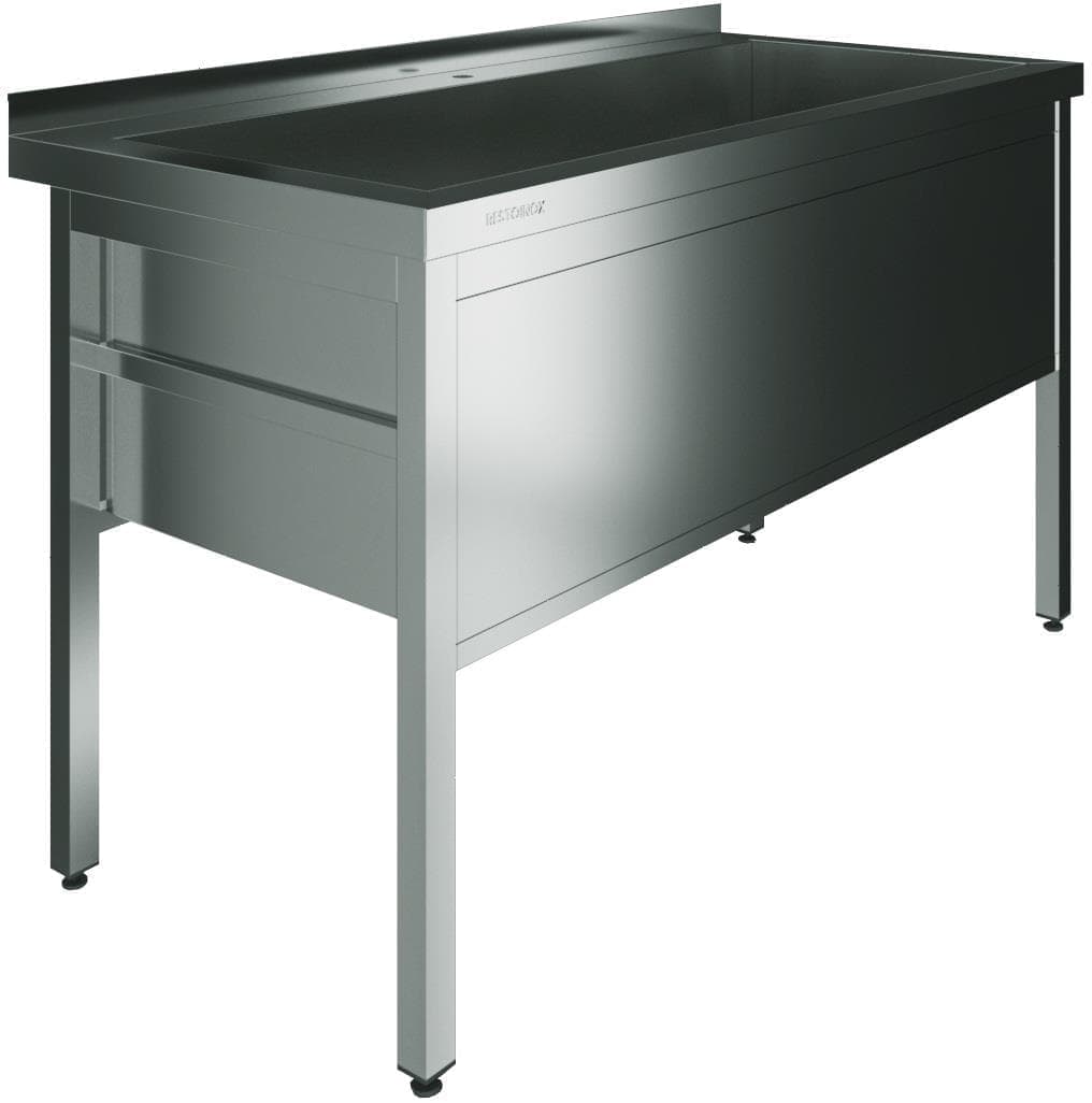 Ванна котломоечная с бортом Restoinox ВМСК-1/15/8-Б