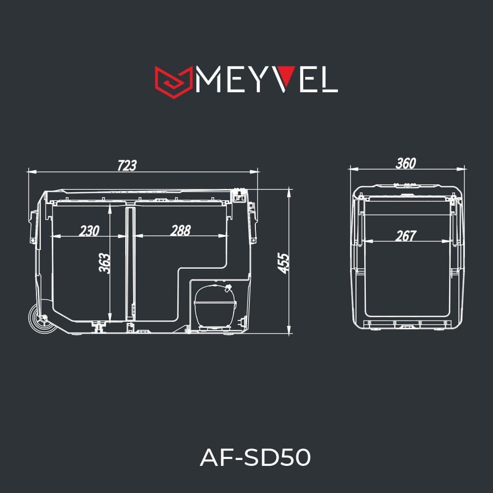 Автохолодильник Meyvel AF-SD50