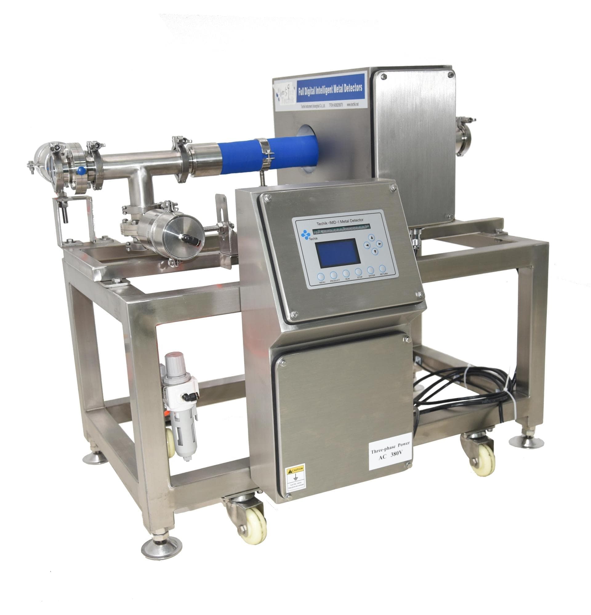 Металлодетектор для пастообразных продуктов Hualian Machinery IMD-I-L-50