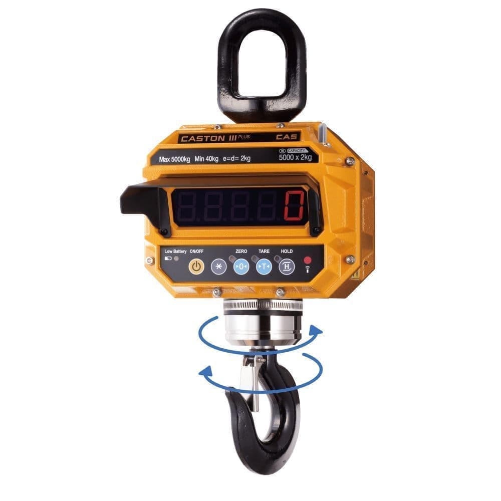 Крановые весы CAS Caston-III 15 THD RF TWN-B, крюк