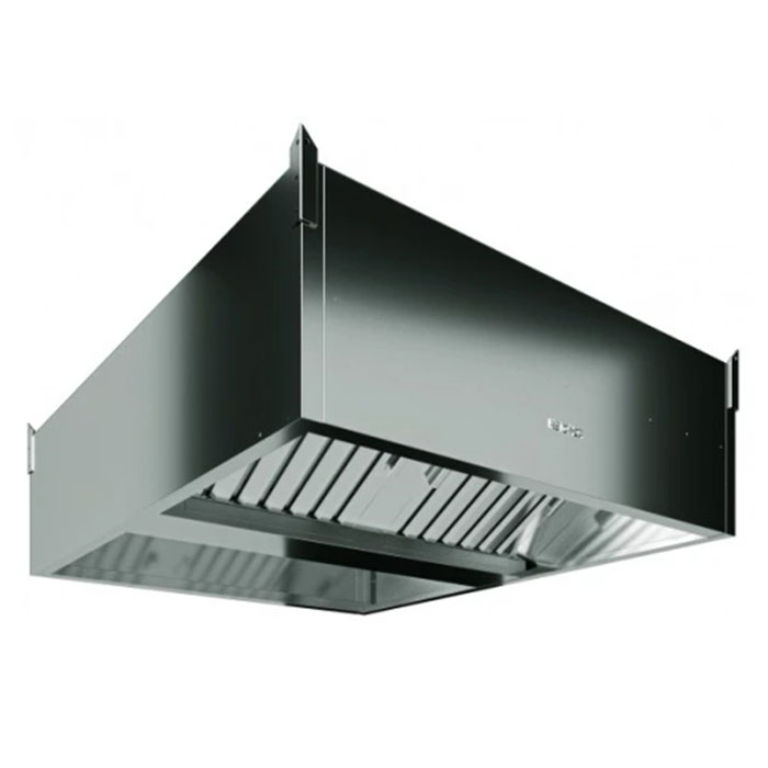 Зонт вытяжной центральный Restoinox ЗВЦКП-14/16 с подсветкой