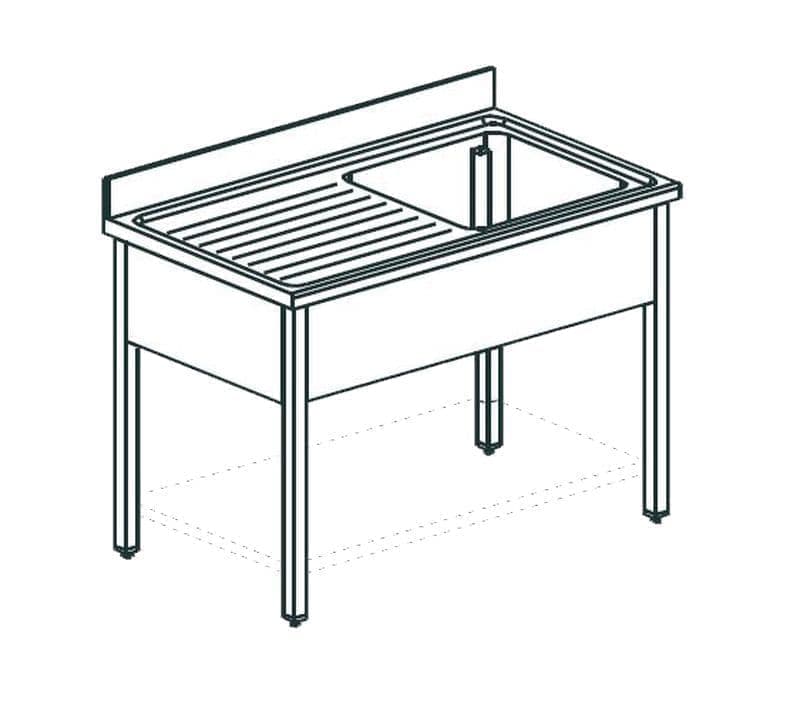Ванна моечная Apach Chef Line LS116-54LW