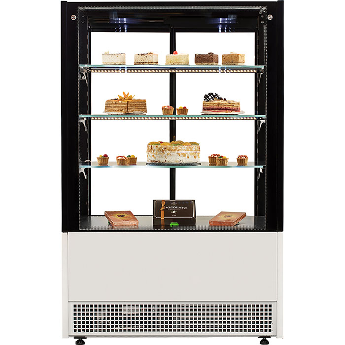 Витрина кондитерская Cryspi Elegia Quadro К 1000 (9010/9005)