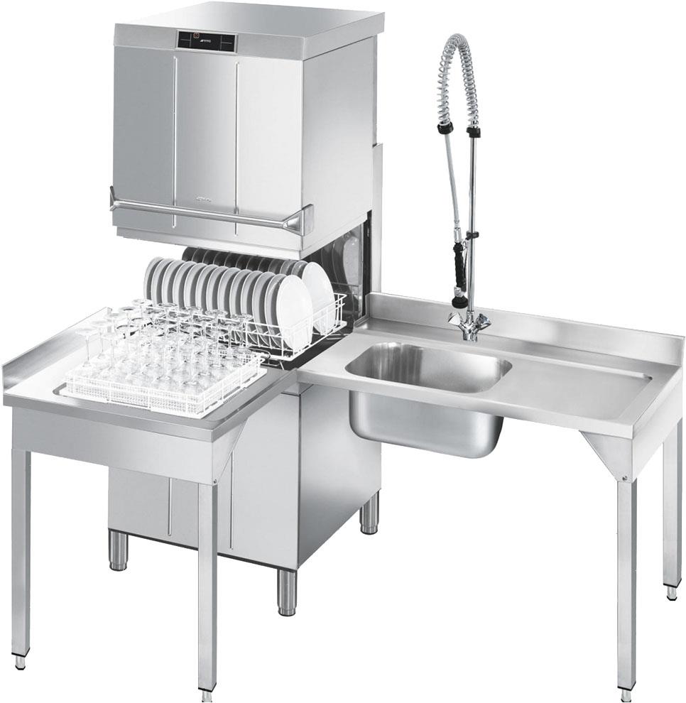 Купольная посудомоечная машина Smeg HTY625DS
