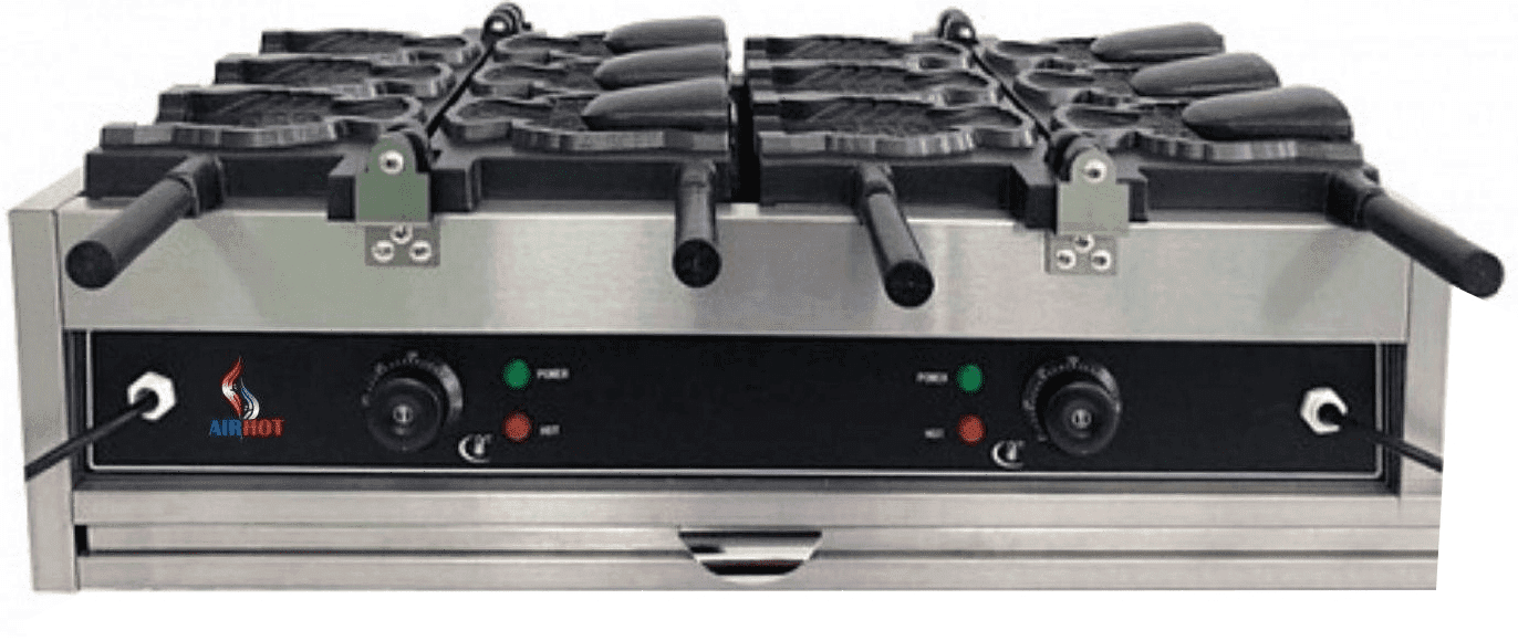 Вафельница рыбки Airhot WBFT-6