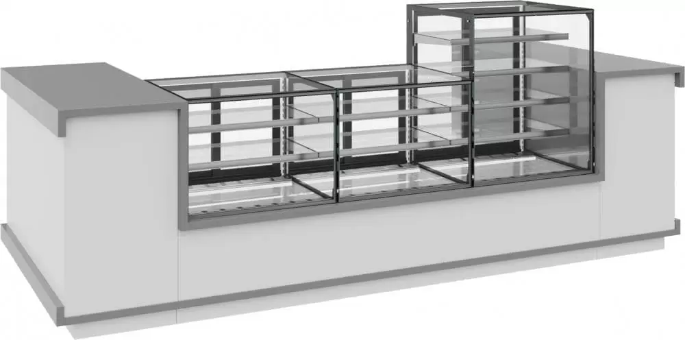 Витрина кондитерская Carboma KC71-110 VV 0,9-1 BUILT-IN