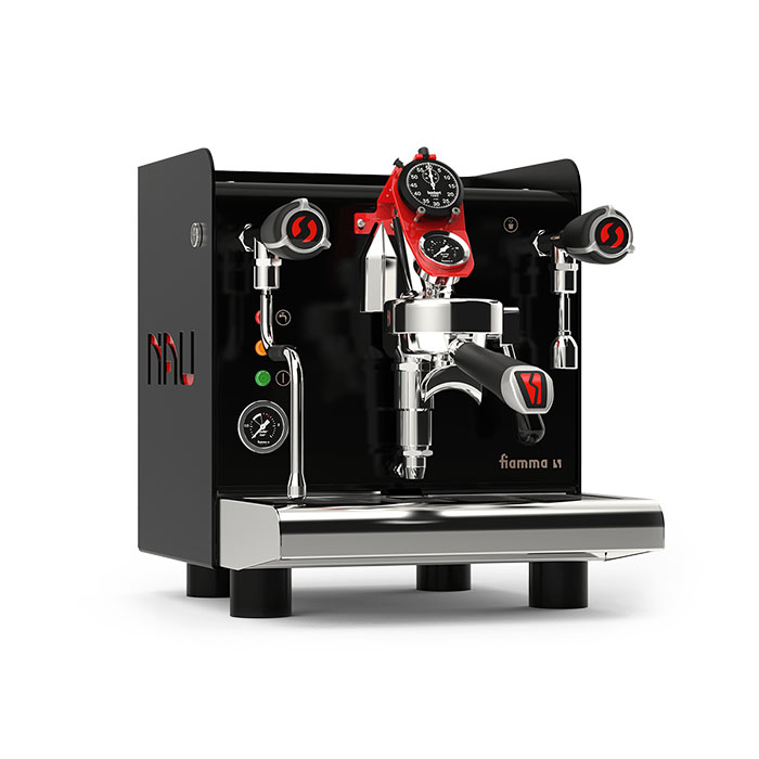 Кофемашина рожковая Fiamma NAU Classica Black 1Gr полуавтомат (2.0.014.0000)