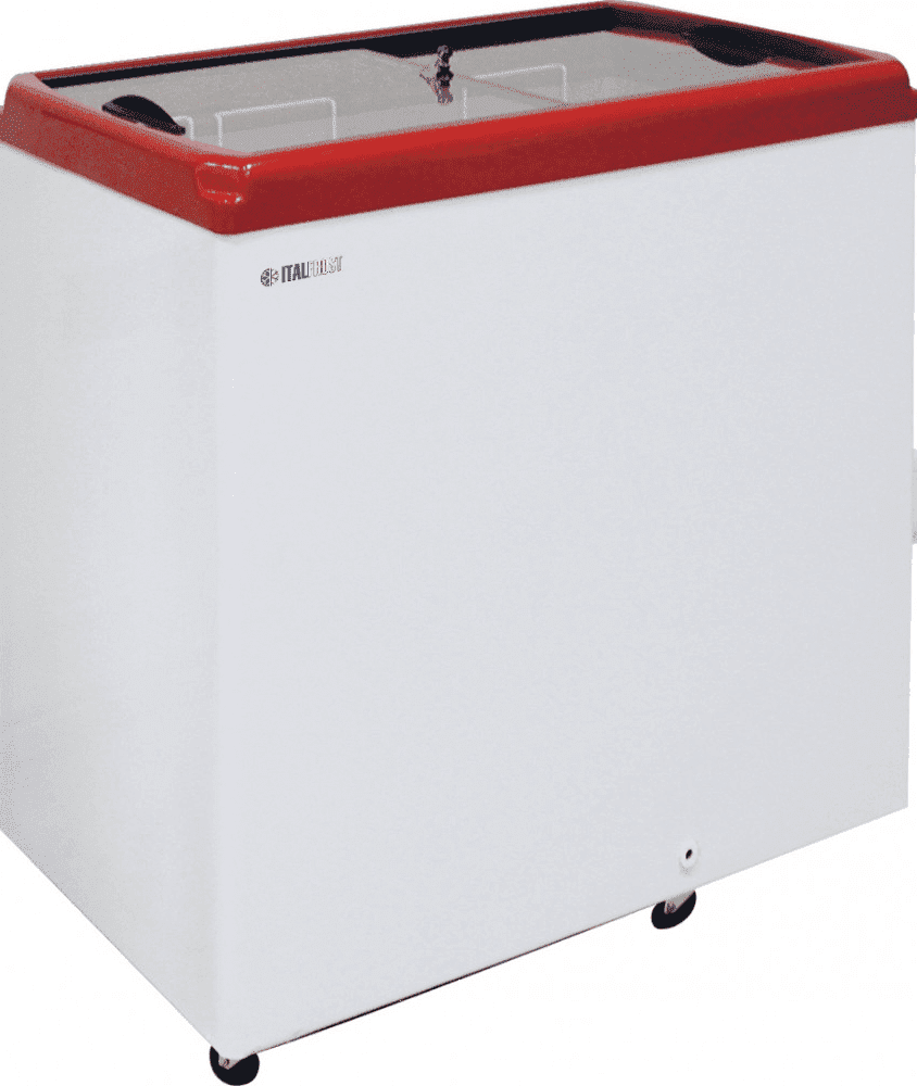 Ларь морозильный Italfrost CF200F (ЛВН 200 П) красный