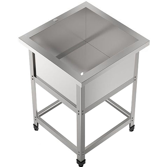 Ванна моечная Gpsteel Стандарт ВМ-1 700/700/850 С (ВМ-1/600)