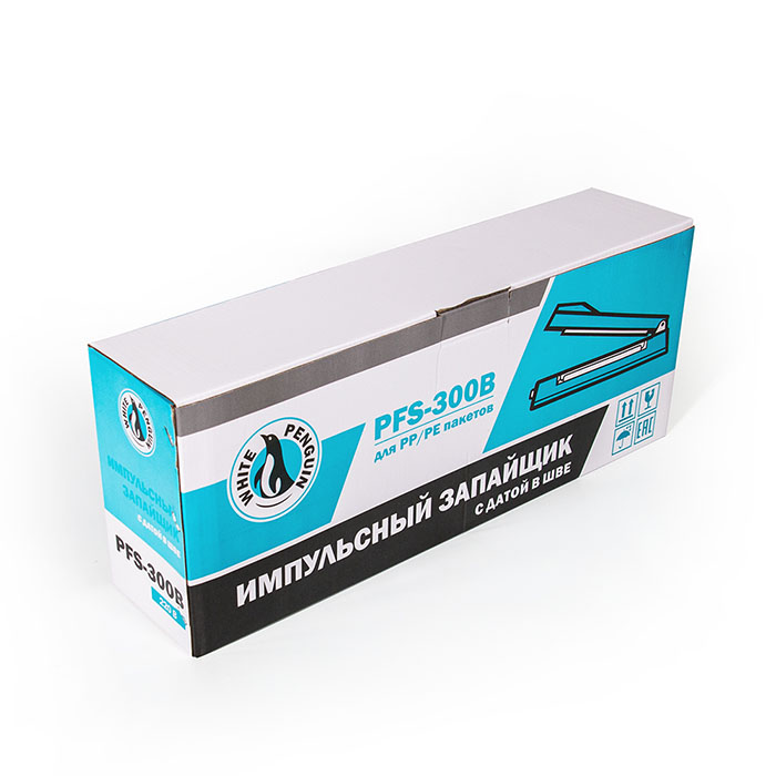 Импульсный запайщик пакетов Магикон PFS-300B (ручной, металл+дата)