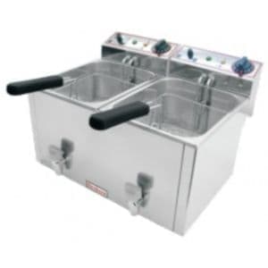 Фритюрница двухсекционная Beckers FR 10+10